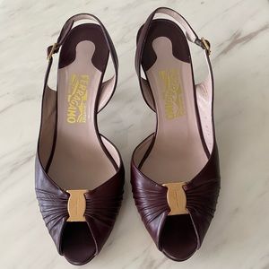 Salvatore Ferragamo leather shoes